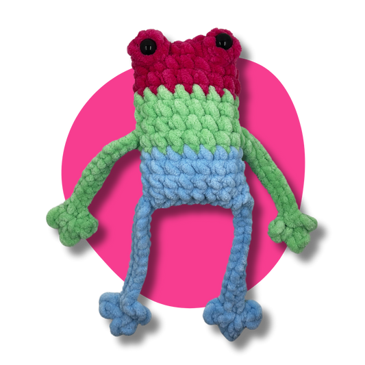 Jumbo Polysexual Pride Frog